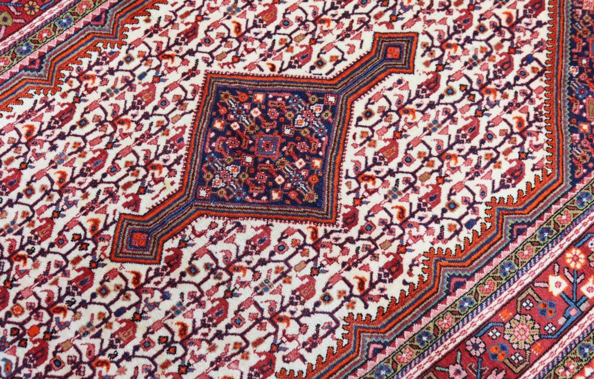 Alfombra persa - Clásica - 158 x 108 cm - rojo