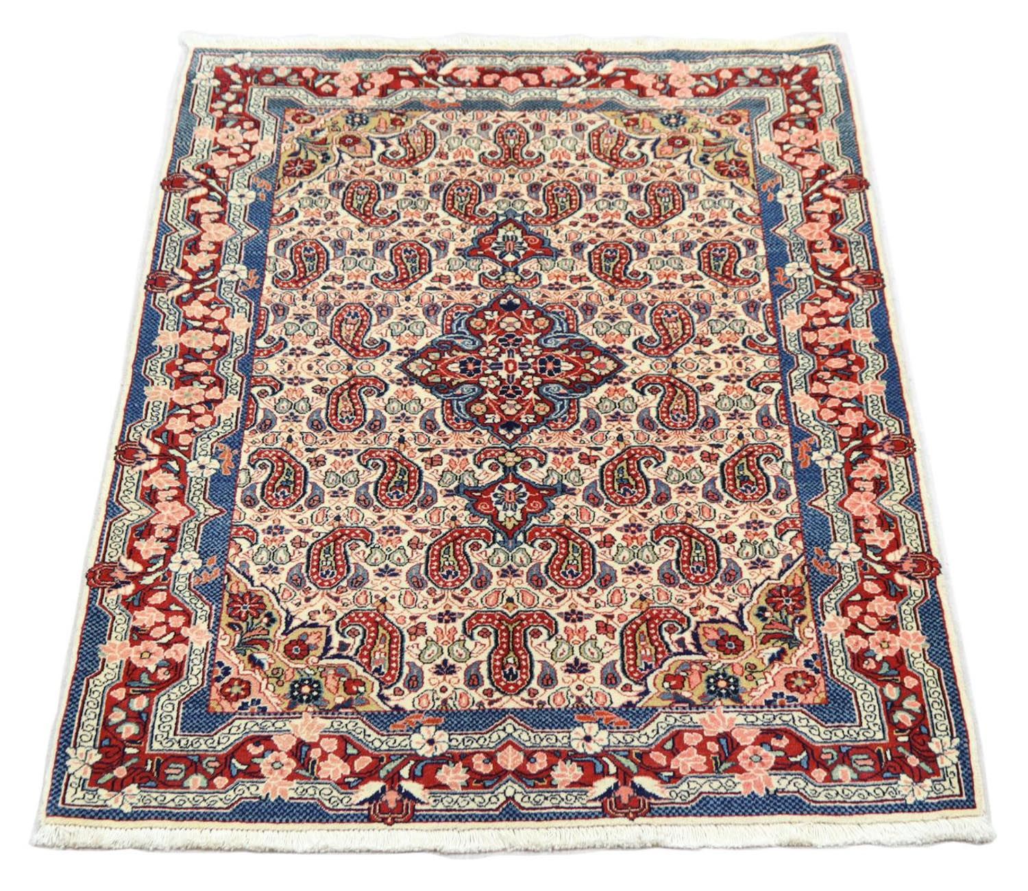 Alfombra persa - Clásica - 143 x 100 cm - azul