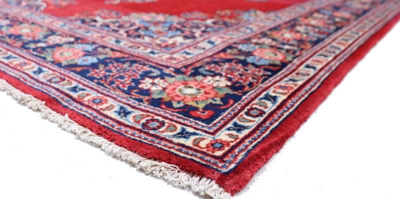 Alfombra persa - Keshan - 154 x 101 cm - rojo