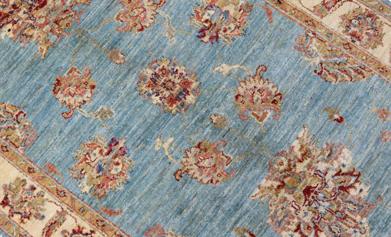 Alfombra Ziegler - 151 x 100 cm - turquesa