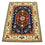 Alfombra Ziegler - 152 x 102 cm - azul oscuro