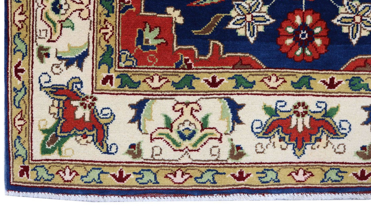 Alfombra Ziegler - 152 x 102 cm - azul oscuro