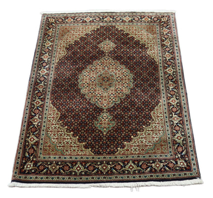Alfombra Persa - Tabriz - Real - 154 x 104 cm - negro