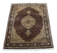 Alfombra Persa - Tabriz - Real - 154 x 104 cm - negro