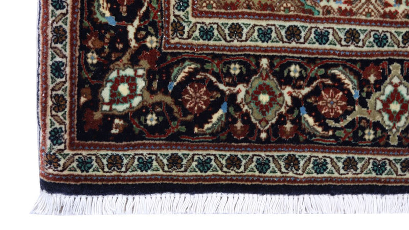 Alfombra Persa - Tabriz - Real - 154 x 104 cm - negro