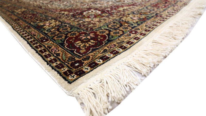 Alfombra de seda - Seda de Cachemira - 170 x 109 cm - rojo