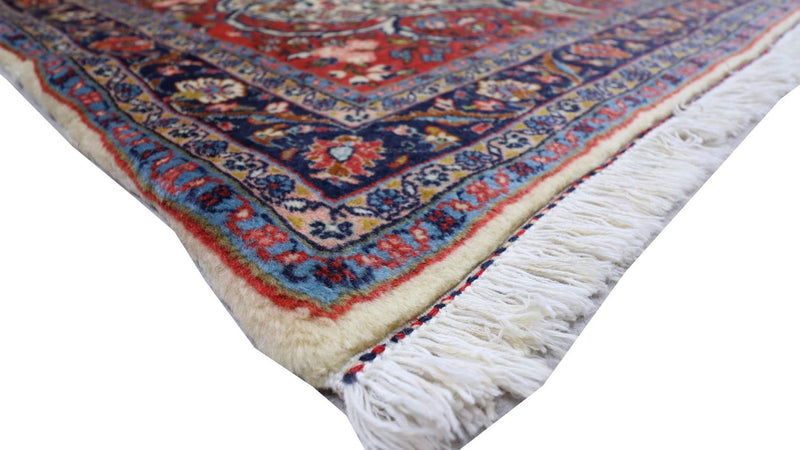 Alfombra persa - Bidjar - 155 x 109 cm - azul oscuro
