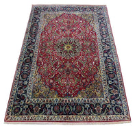 Alfombra Persa - Isfahan - Prima - 170 x 110 cm - rojo oscuro