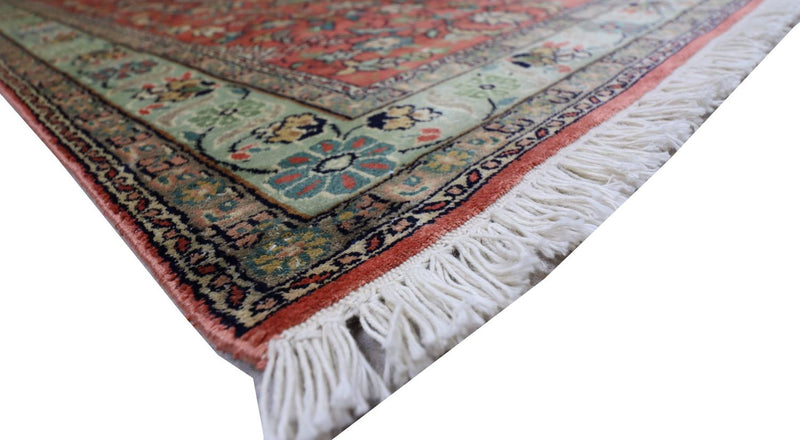 Alfombra de seda - Seda de Cachemira - 153 x 80 cm - rojo