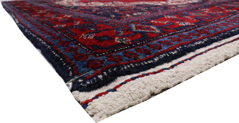 Alfombra persa - Clásica - 150 x 116 cm - azul oscuro