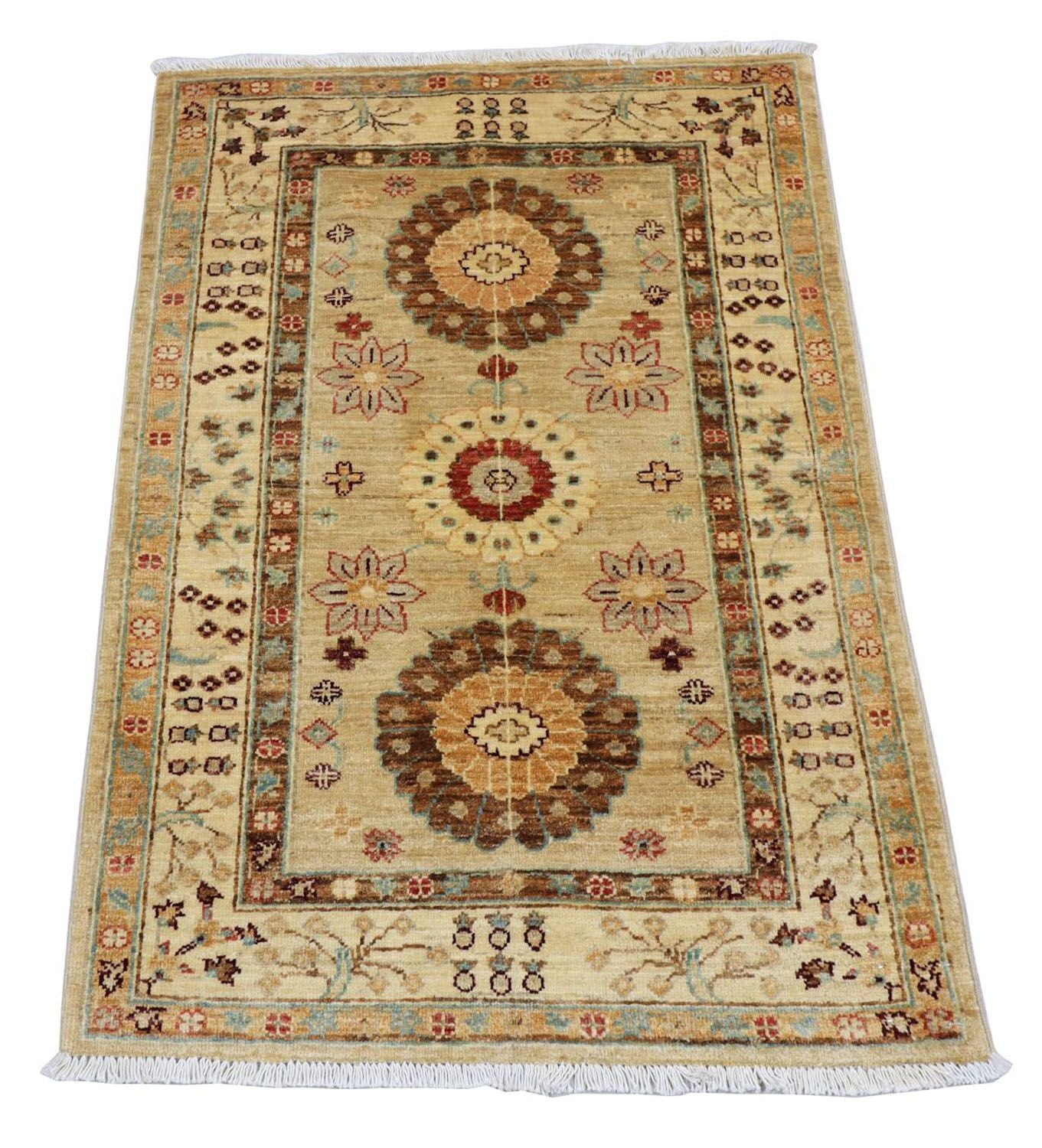 Alfombra Ziegler - 117 x 82 cm - beige