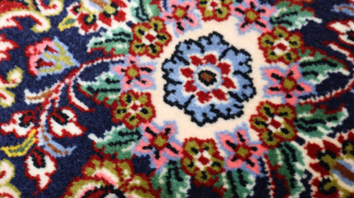 Alfombra persa - Ghom - 98 x 70 cm - rojo