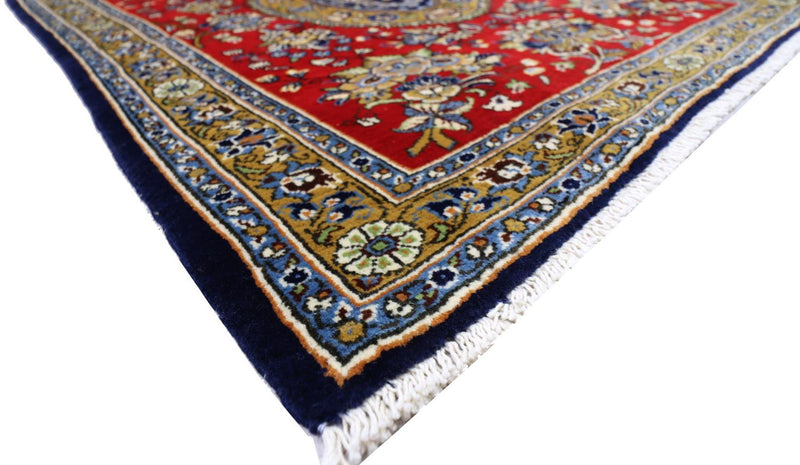 Alfombra persa - Ghom - 97 x 78 cm - rojo