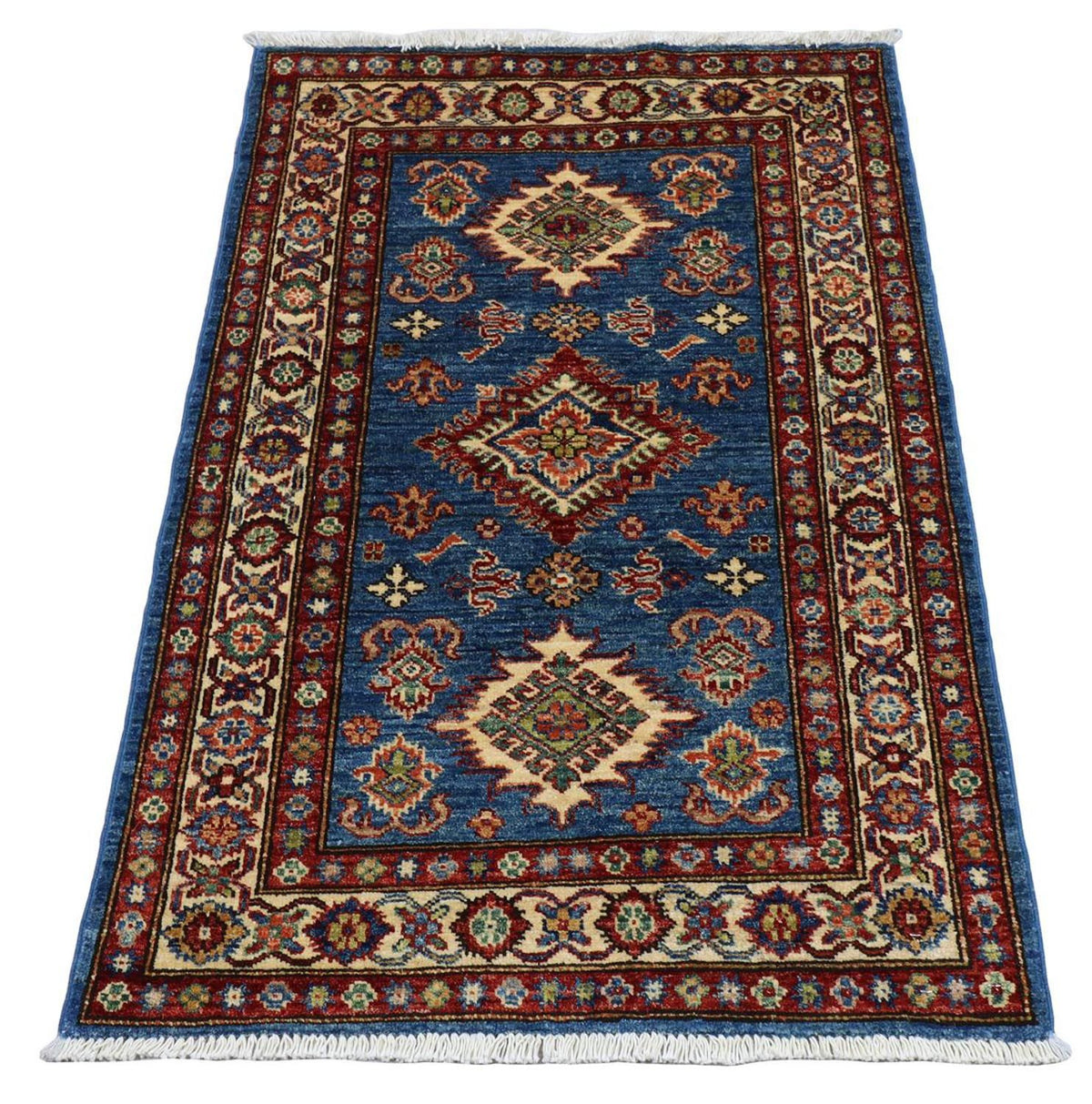 Alfombra Ziegler - Kazak - 118 x 82 cm - turquesa