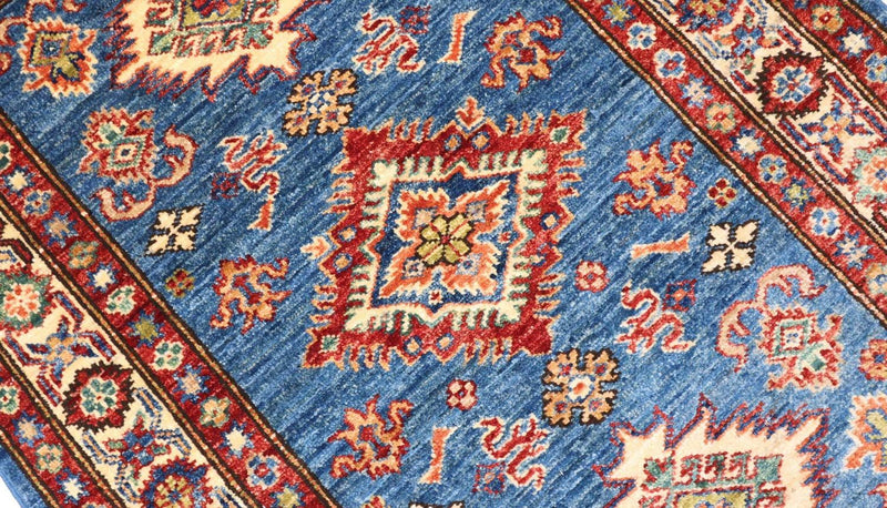 Alfombra Ziegler - Kazak - 118 x 82 cm - turquesa