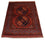 Alfombra afgana - 120 x 92 cm - rojo