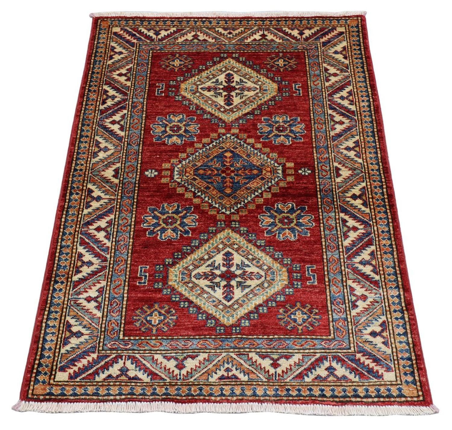 Alfombra Ziegler - 123 x 88 cm - rojo