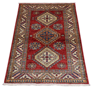 Alfombra Ziegler - 123 x 88 cm - rojo