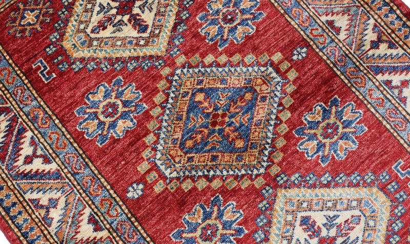 Alfombra Ziegler - 123 x 88 cm - rojo