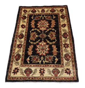 Alfombra Ziegler - 125 x 89 cm - marrón oscuro