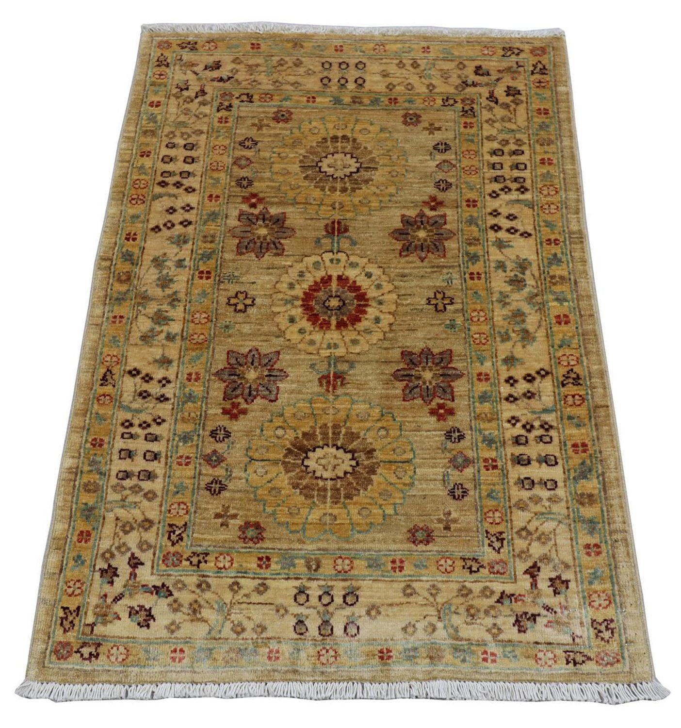 Alfombra Ziegler - 113 x 79 cm - rojo oscuro