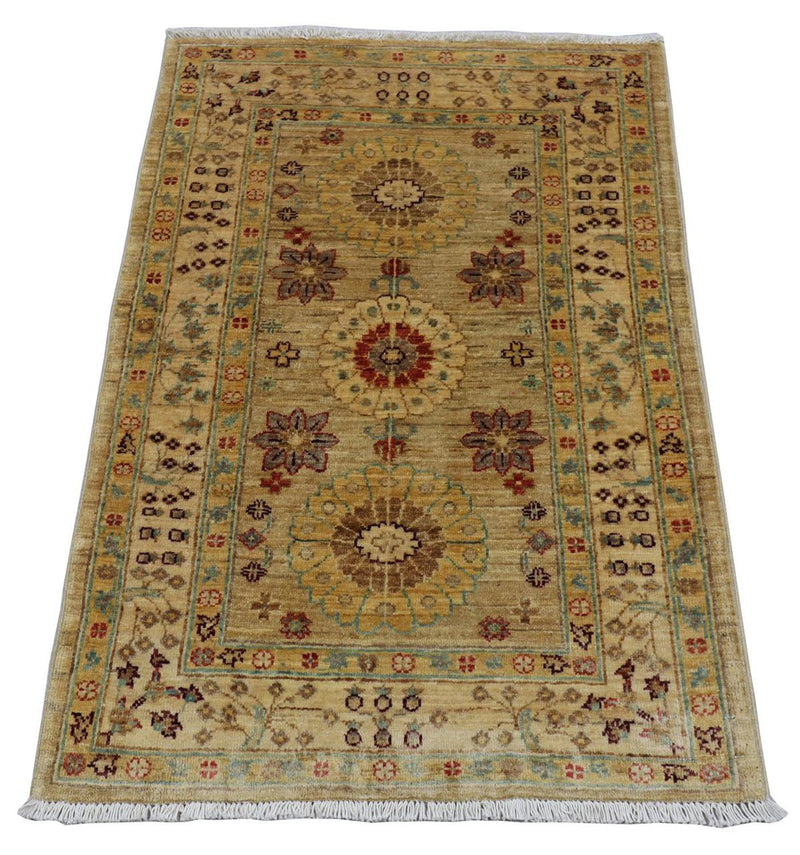 Alfombra Ziegler - 113 x 79 cm - rojo oscuro