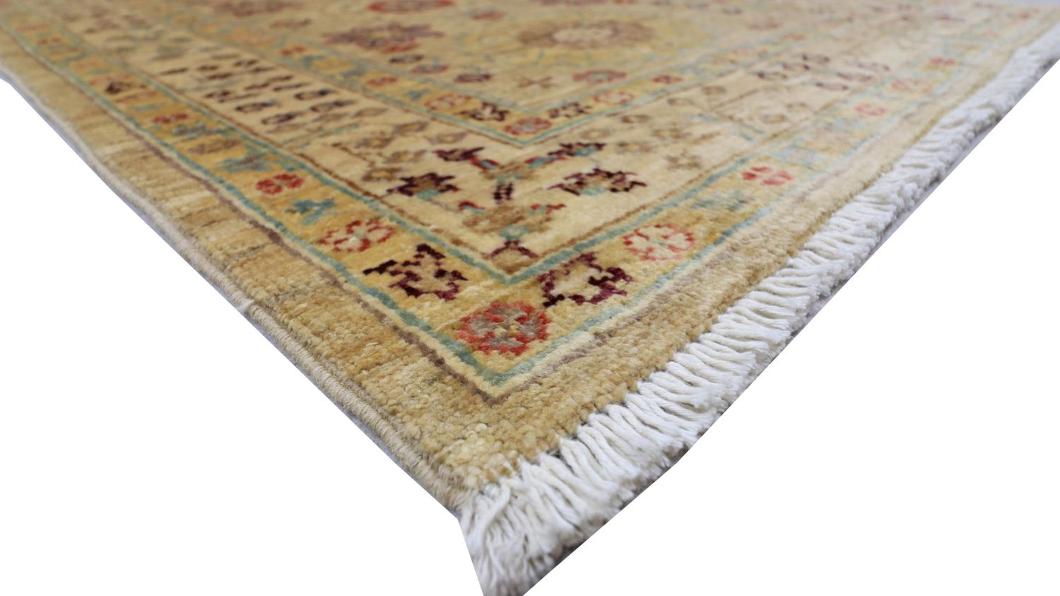 Alfombra Ziegler - 113 x 79 cm - rojo oscuro