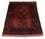 Alfombra afgana - 115 x 94 cm - óxido