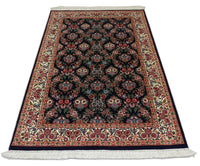 Alfombra oriental - 215 x 123 cm - negro