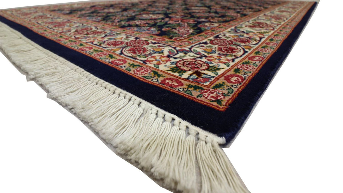 Alfombra oriental - 215 x 123 cm - negro