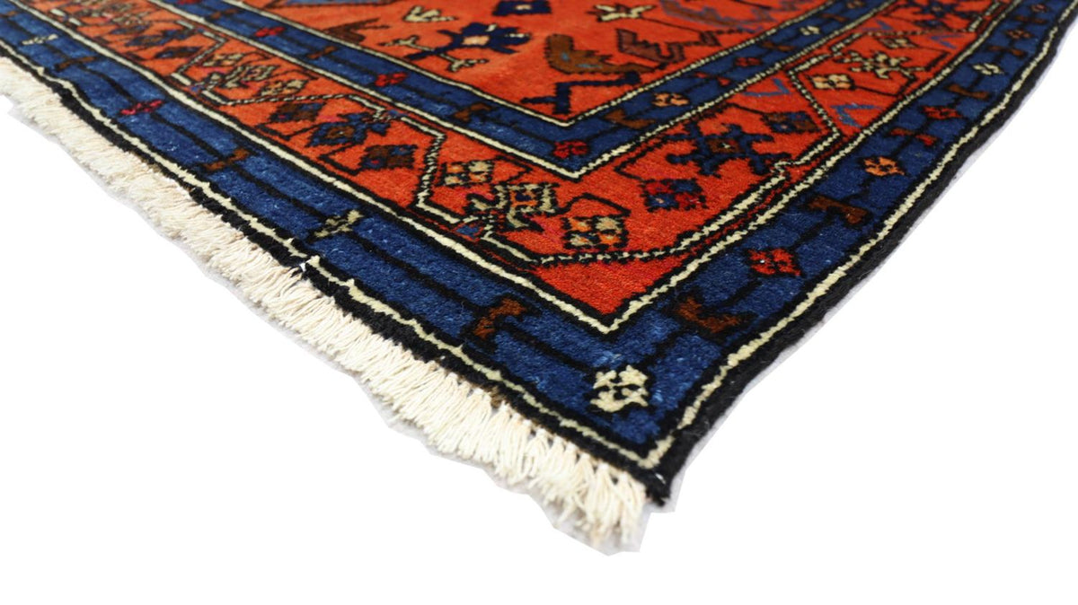 Alfombra oriental - 187 x 122 cm - azul