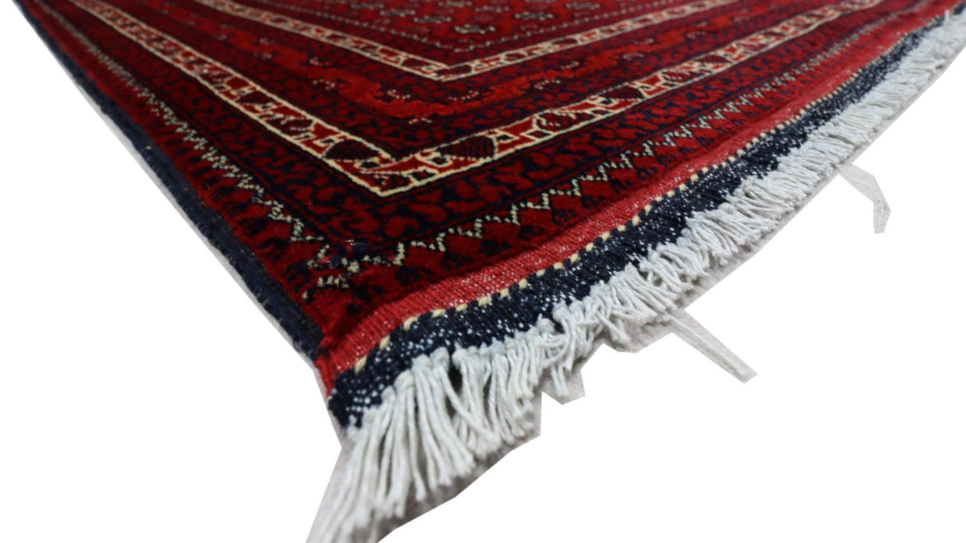 Alfombra afgana 196x147cm - Alfombra oriental