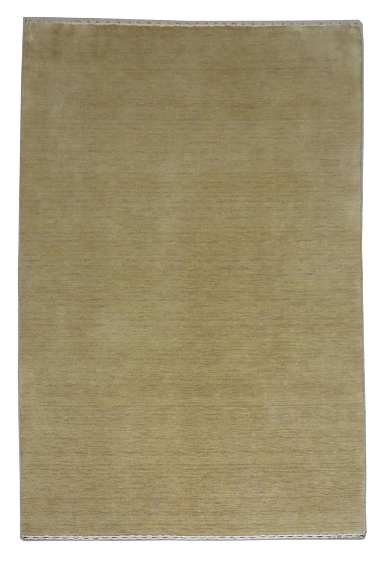 Alfombra Gabbeh - Loribaft Persa - 180 x 120 cm - verde oliva