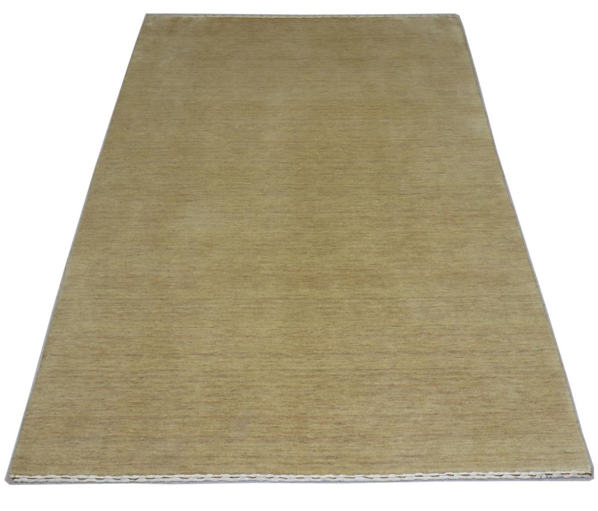 Alfombra Gabbeh - Loribaft Persa - 180 x 120 cm - verde oliva