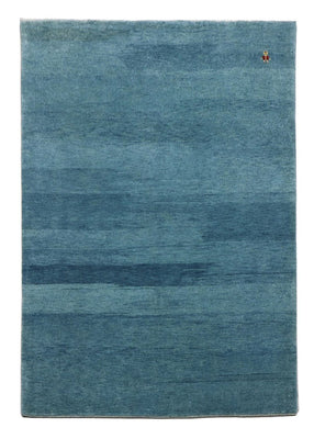 Alfombra Gabbeh - Loribaft Persa - 180 x 126 cm - azul marino