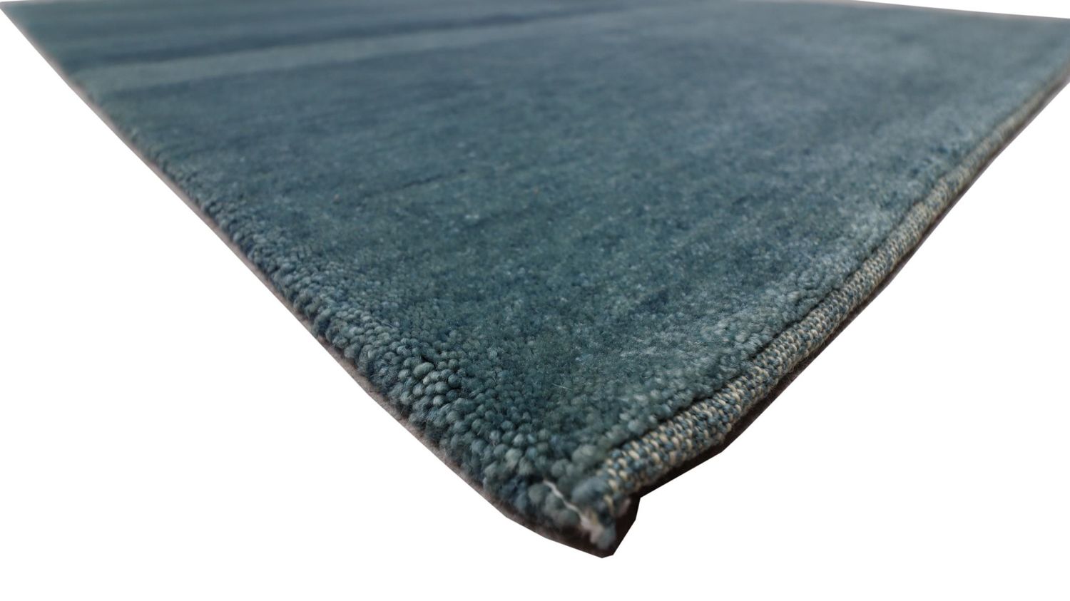 Alfombra Gabbeh - Loribaft Persa - 180 x 126 cm - azul marino