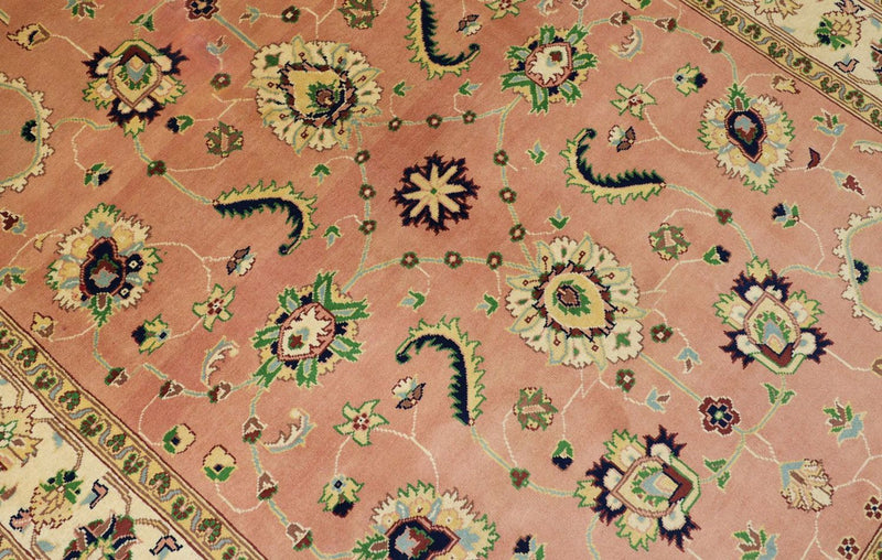 Alfombra oriental - 192 x 151 cm - óxido