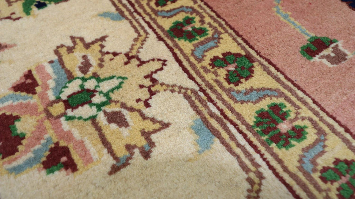 Alfombra oriental - 192 x 151 cm - óxido