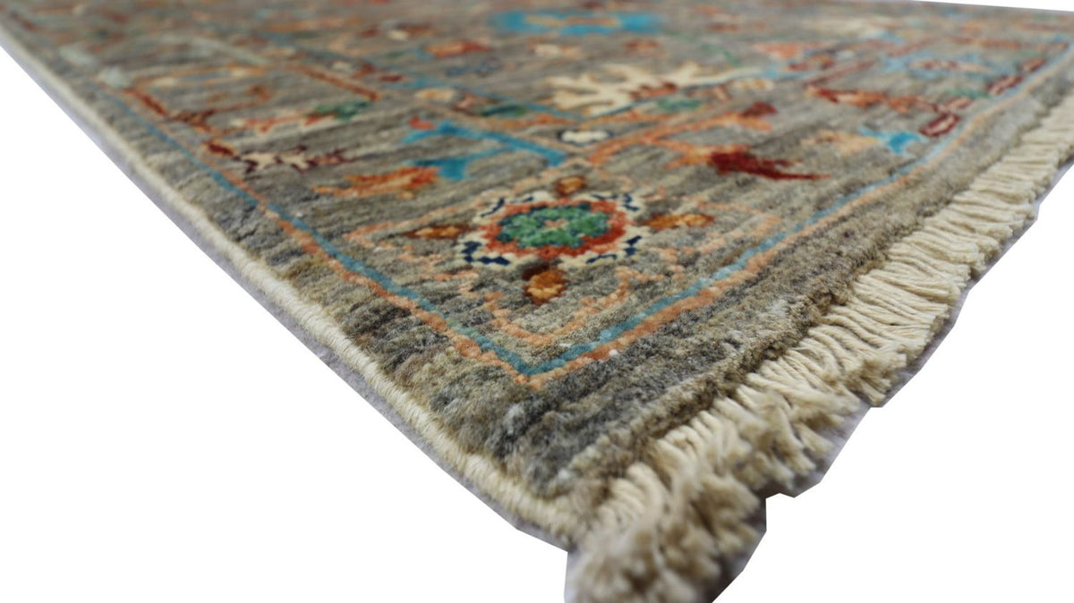 Alfombra de pasillo Alfombra Ziegler - 201 x 77 cm - verde oliva