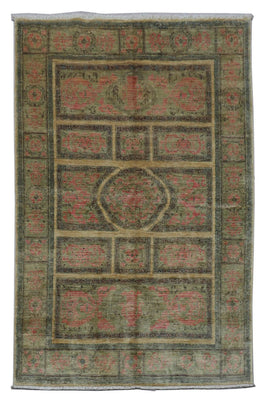 Alfombra Ziegler - 220 x 120 cm - verde oliva