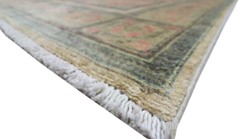 Alfombra Ziegler - 220 x 120 cm - verde oliva