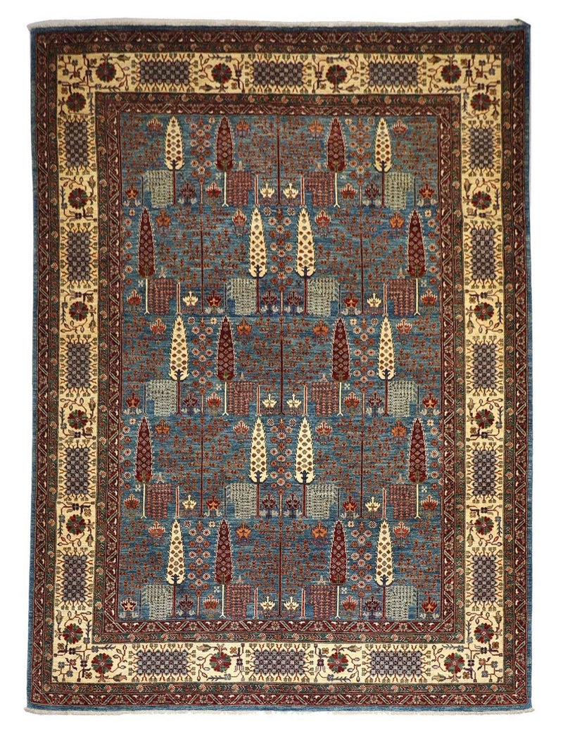 Alfombra Ziegler - 362 x 281 cm - turquesa