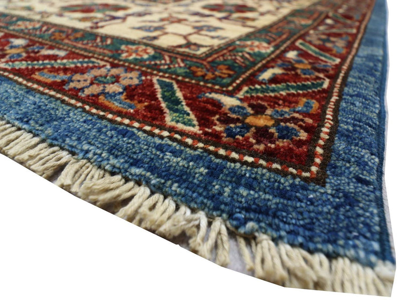 Alfombra Ziegler - 362 x 281 cm - turquesa