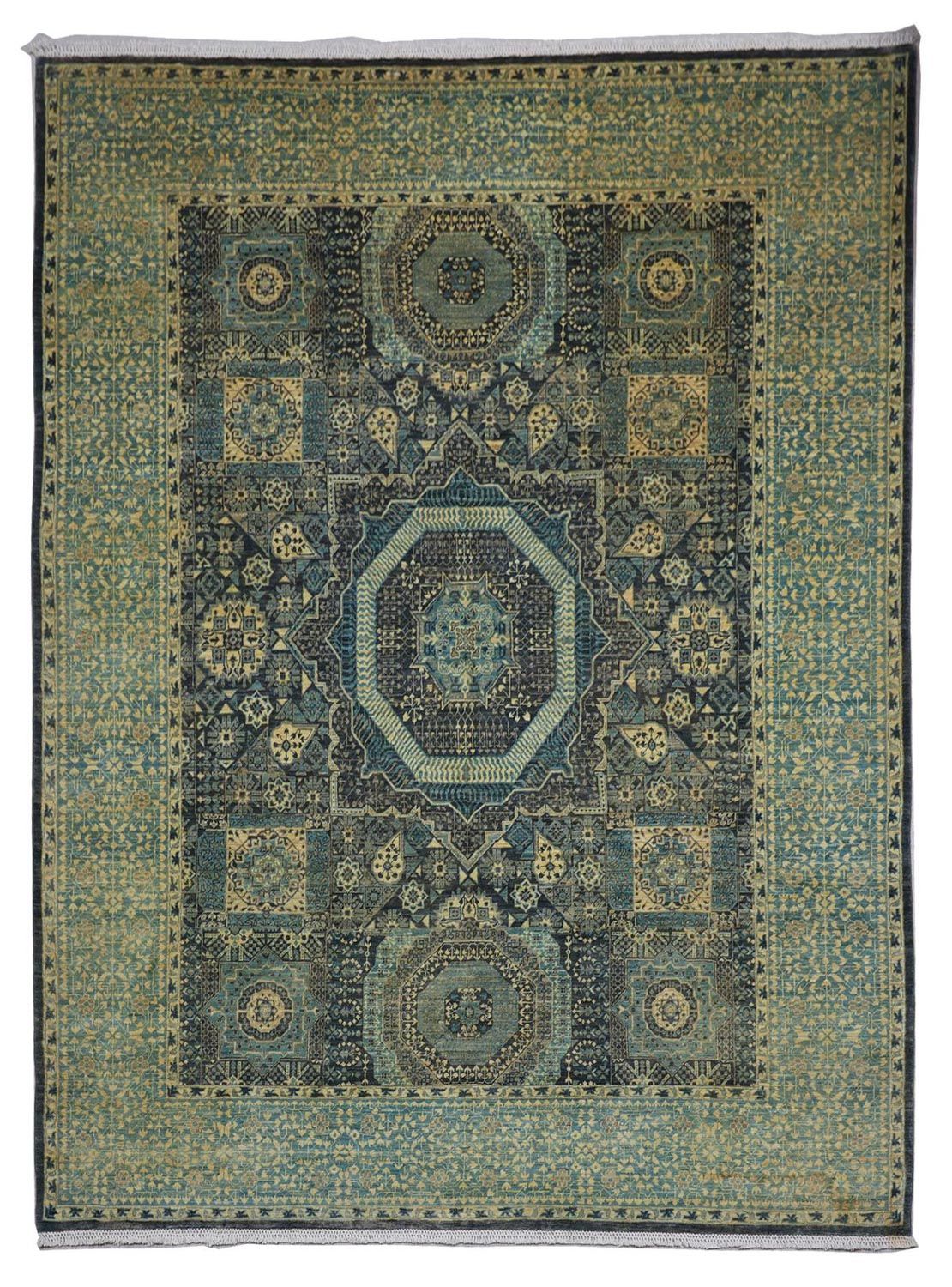 Alfombra Ziegler - 315 x 250 cm - azul marino