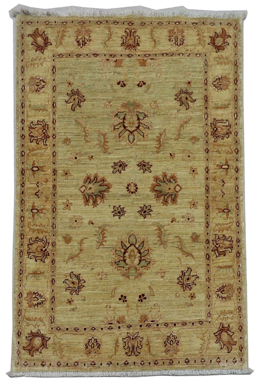 Alfombra Ziegler - 147 x 99 cm - verde oliva