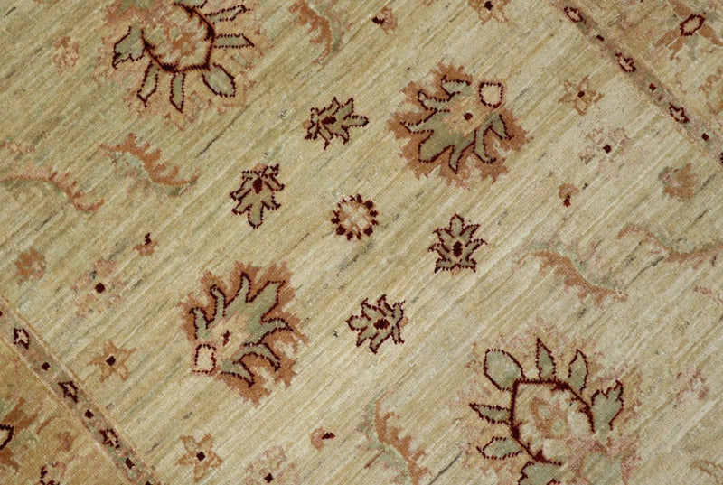 Alfombra Ziegler - 147 x 99 cm - verde oliva