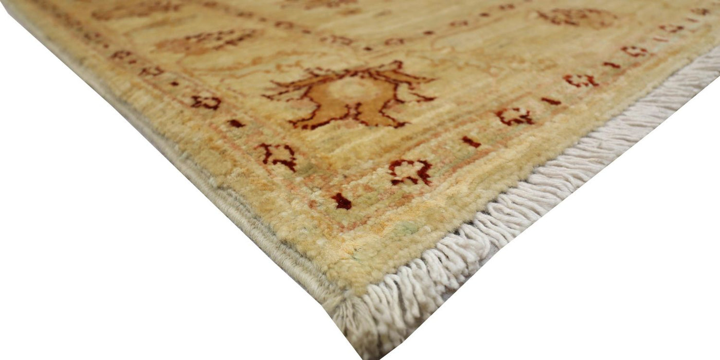 Alfombra Ziegler - 147 x 99 cm - verde oliva