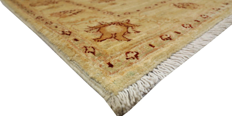 Alfombra Ziegler - 147 x 99 cm - verde oliva