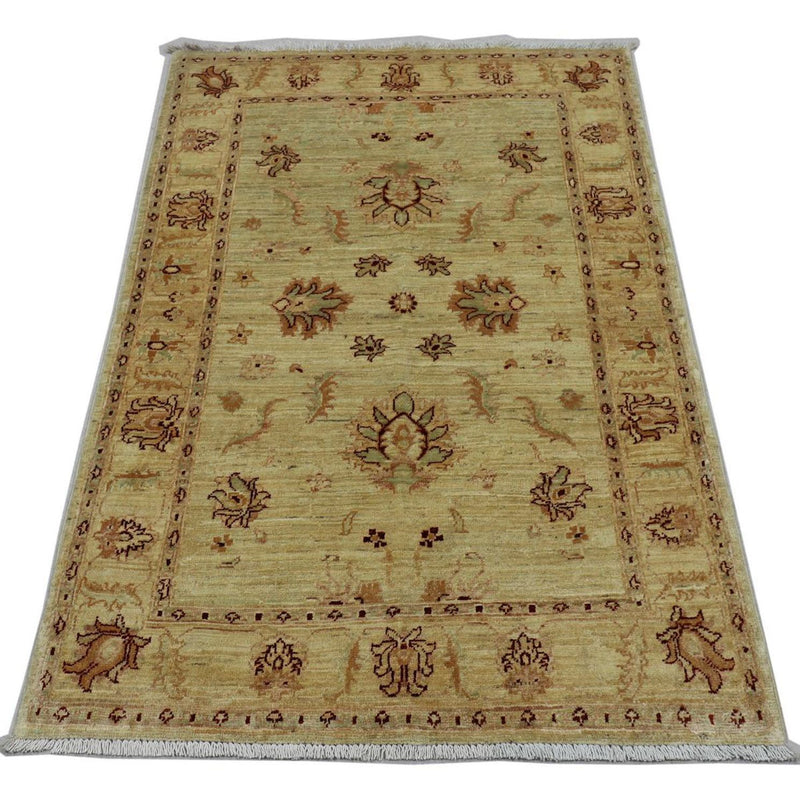 Alfombra Ziegler - 147 x 99 cm - verde oliva