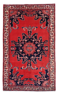 Alfombra persa - Nómada - 215 x 125 cm - rojo